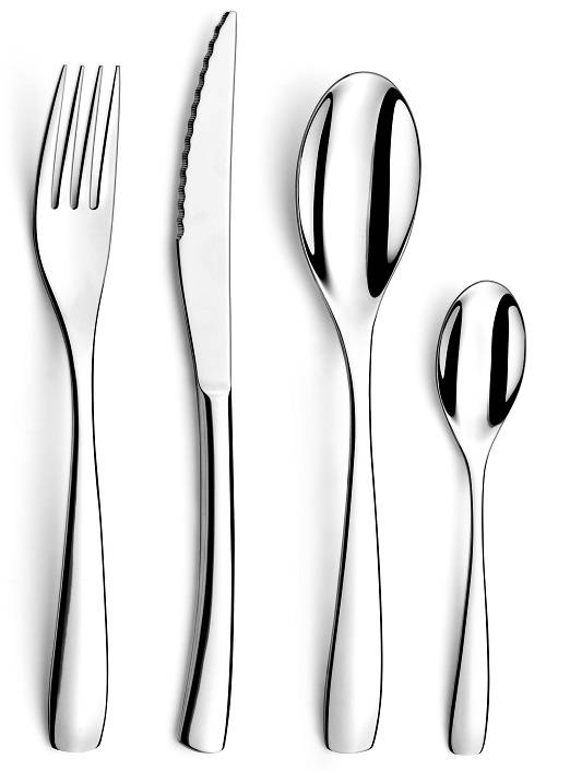 Set de table AMEFA – Coffret ménagère inox 16 couverts TEMPO